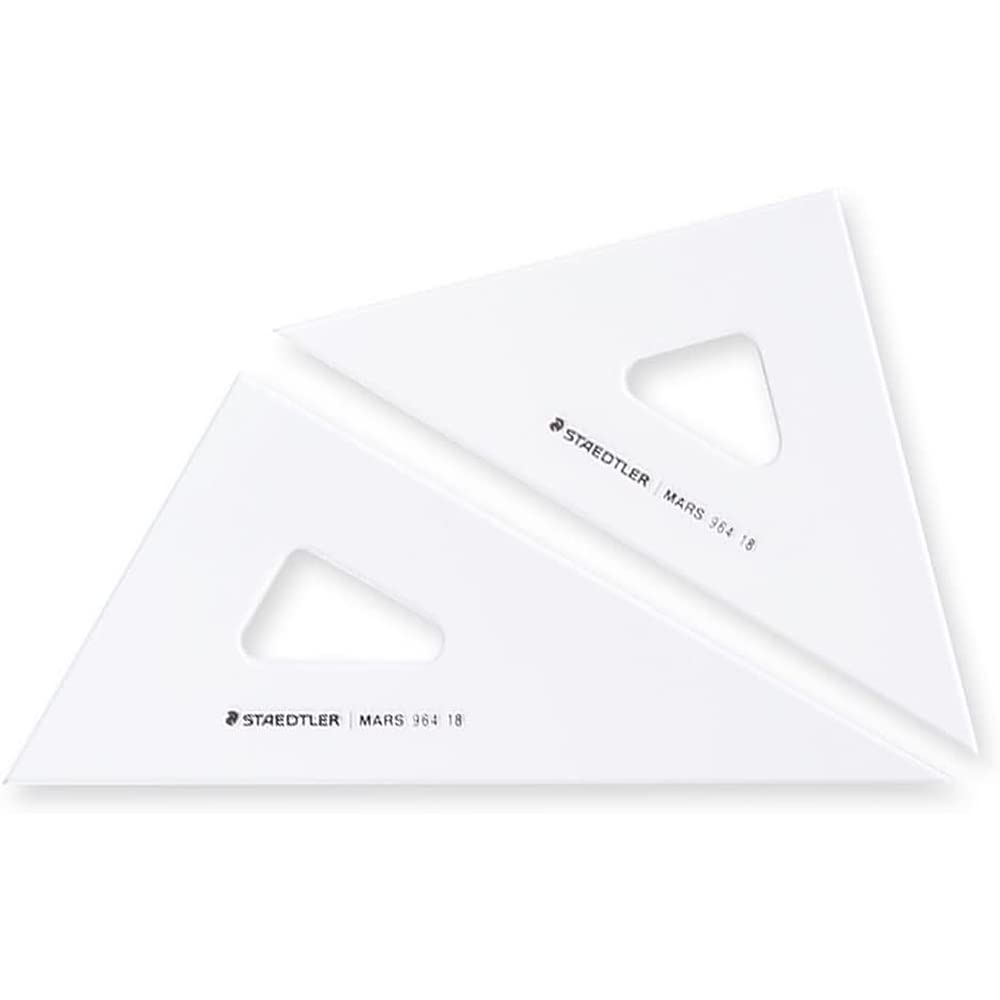 Staedtler 964 30 Triangular Ruler Drafting Set Mars 11.8 inches (30 cm)