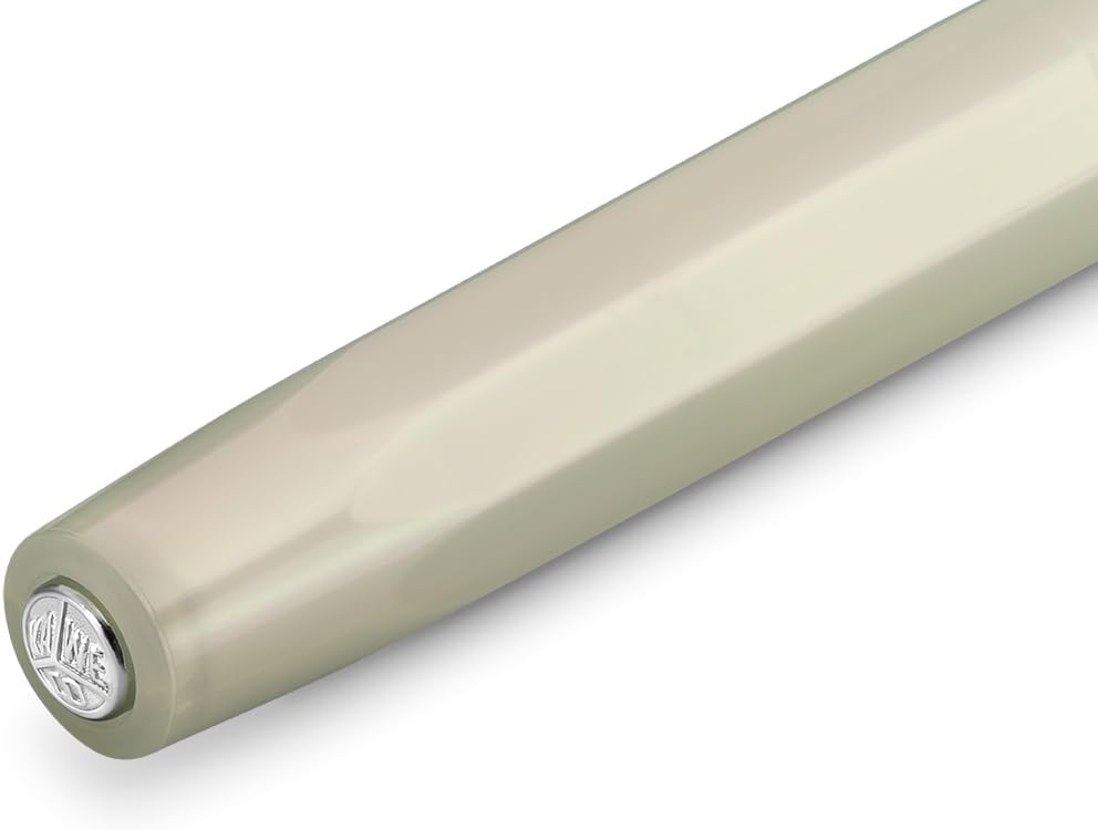 Kaweco LUNAR SPORT Fountain Pen Light Green I Premium Reservoir Pen with Steel Nib for Ink Cartridges 13 cm I Nib: B (Broad)