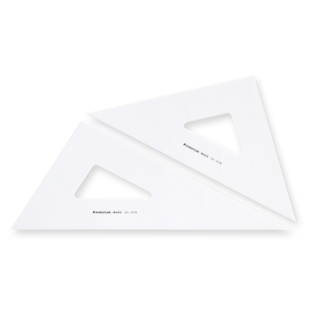 Staedtler Ruler Triangle Ruler for Drafting Set Ink Edge Mars 564 16 TN