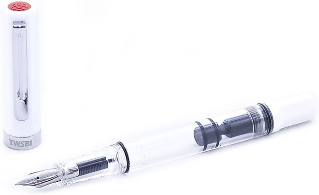 TWSBI ECO Fountain Pen White Stub1.1 Nib