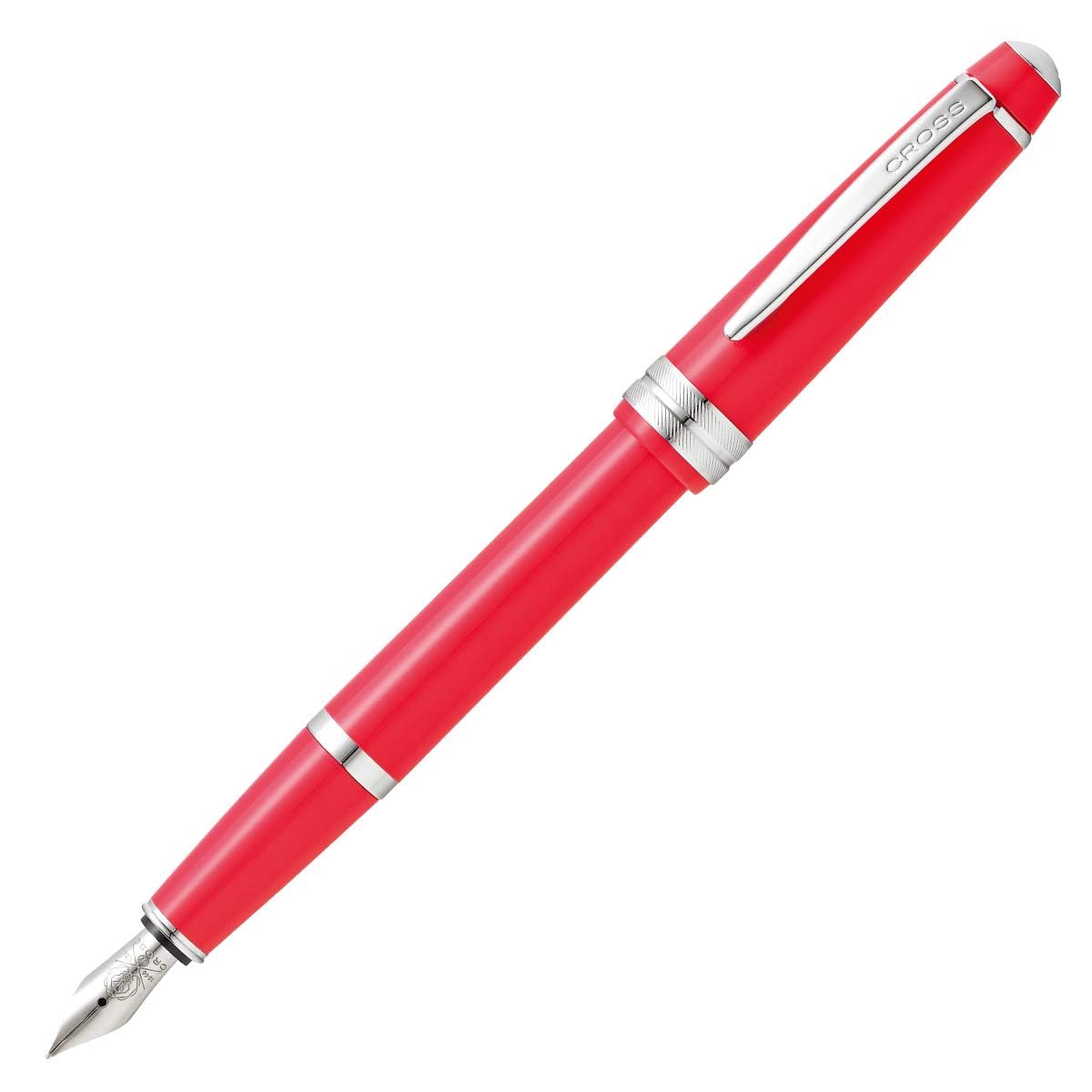 Cross Bailey Light Polished Burgundy Fountain Pen, Black Ink