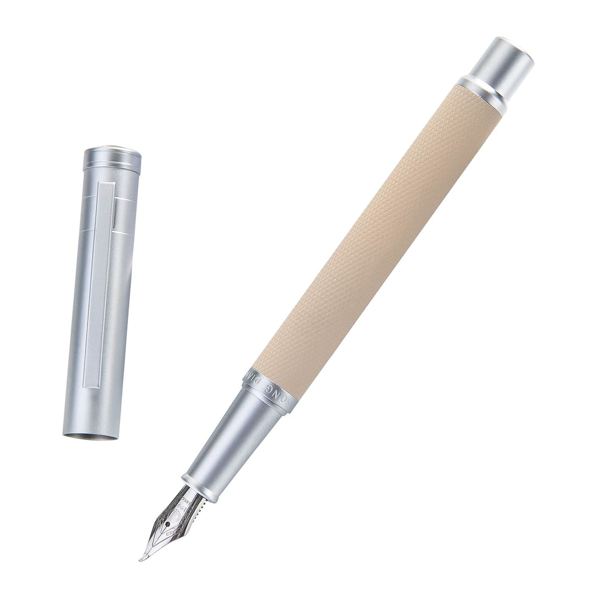 Asvine Black Forest Fountain Pen Fine Nib, Ink Cartridge Not Included, Classic Design with Converter and Metal Pen Case Set