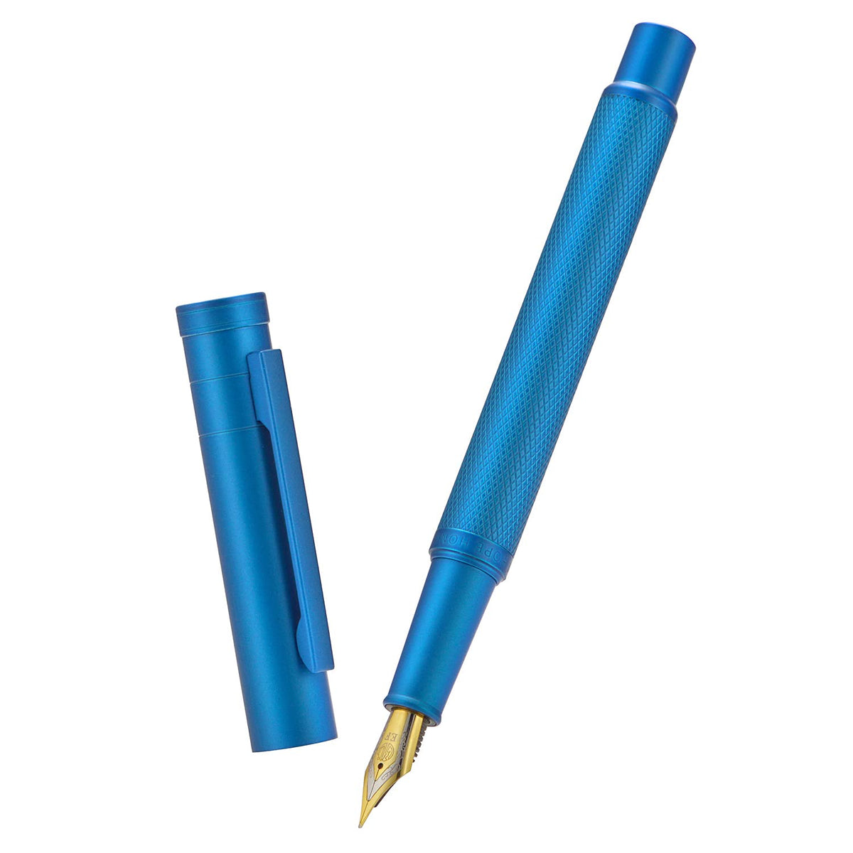 Asvine Black Forest Fountain Pen Fine Nib, Ink Cartridge Not Included, Classic Design with Converter and Metal Pen Case Set