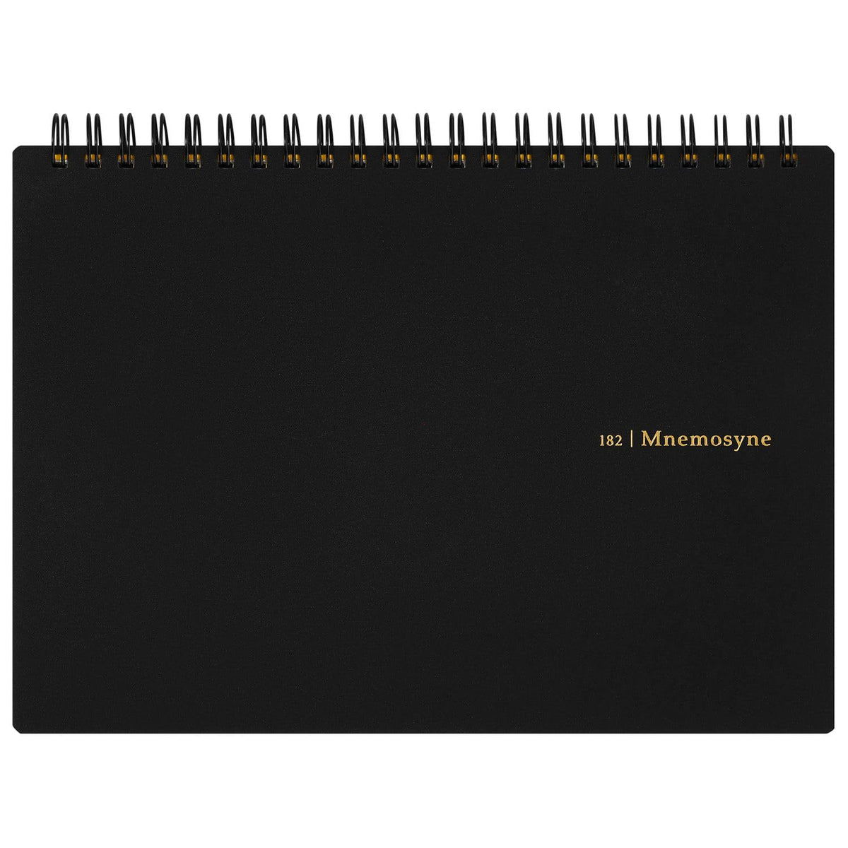 Maruman Mnemosyne Spiral Notebook, Horizontal A3, 11.69"x16.54", 5mm Grid