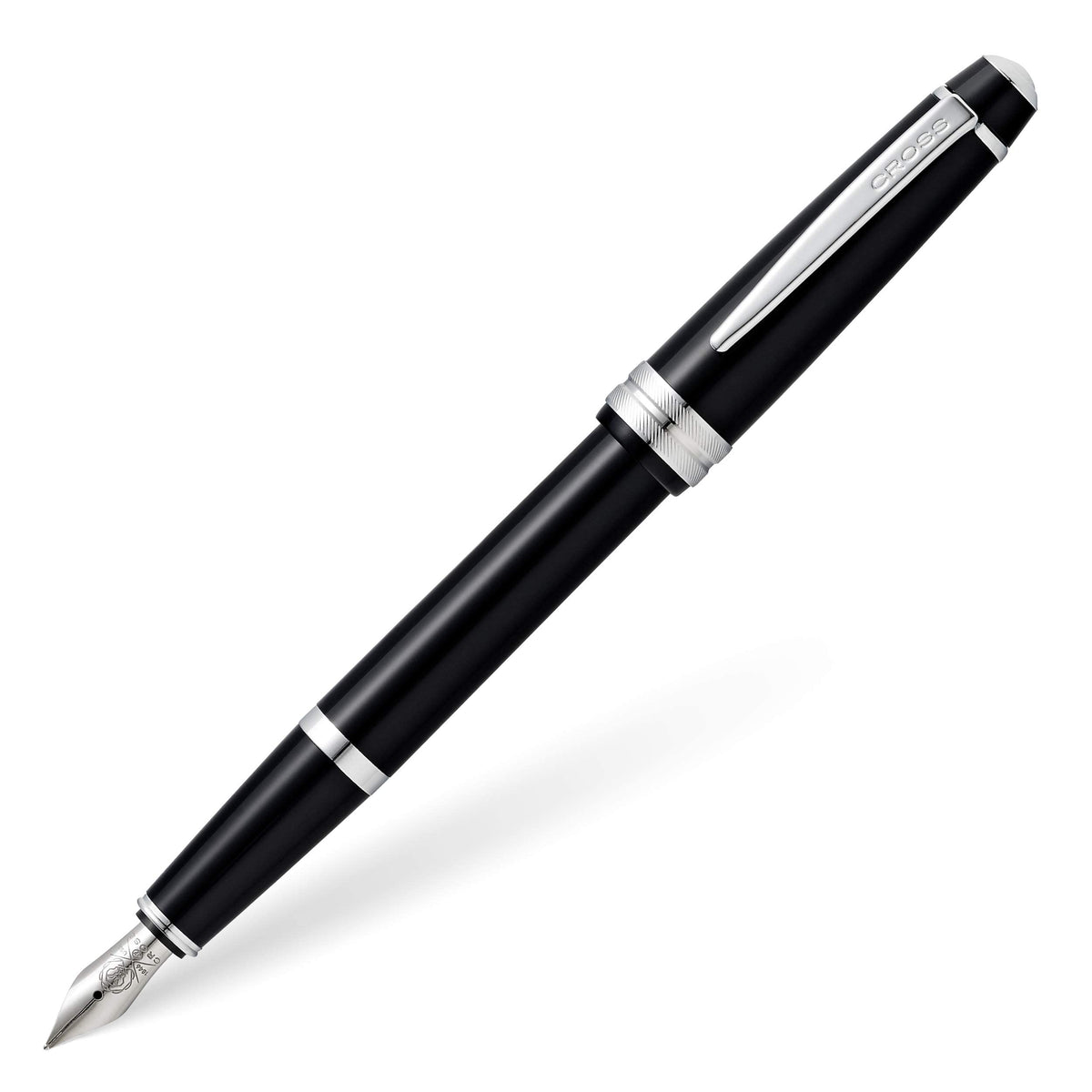 Cross Bailey Light Polished Burgundy Fountain Pen, Black Ink