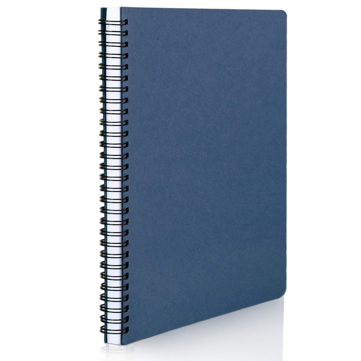 EUSOAR Spiral Ruled Notebook, A5 3packs 5.5"X8.3" 120 Pages Lined Travel Writing Notebooks Journal, Memo Notepad Sketchbook, Office Business Subject Diary Ruled Spiral Book Journal-Coffee Cover