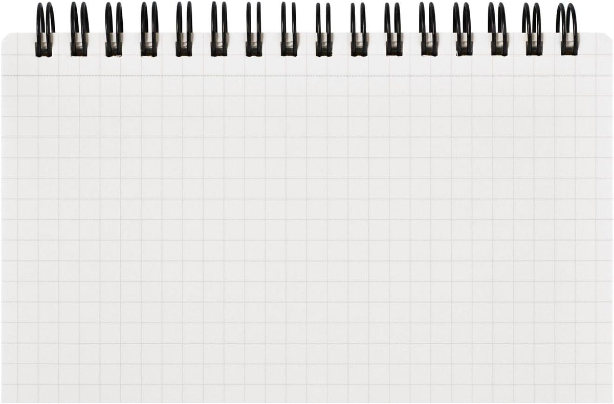 Maruman Mnemosyne Spiral Notebook, Horizontal A3, 11.69"x16.54", 5mm Grid