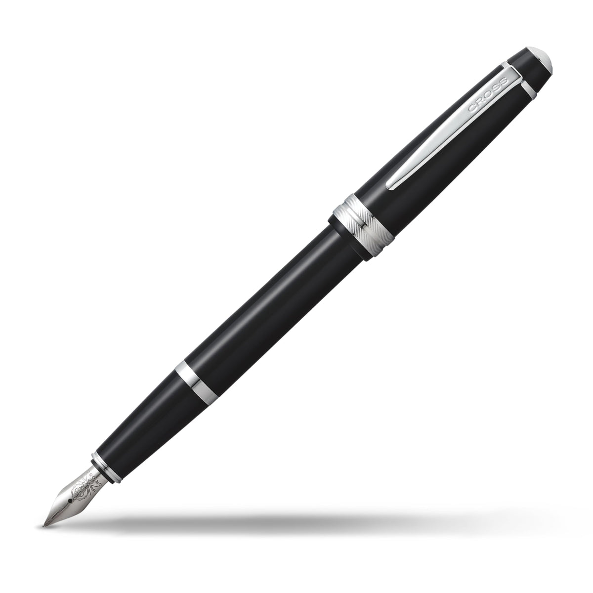Cross Bailey Light Polished Burgundy Fountain Pen, Black Ink