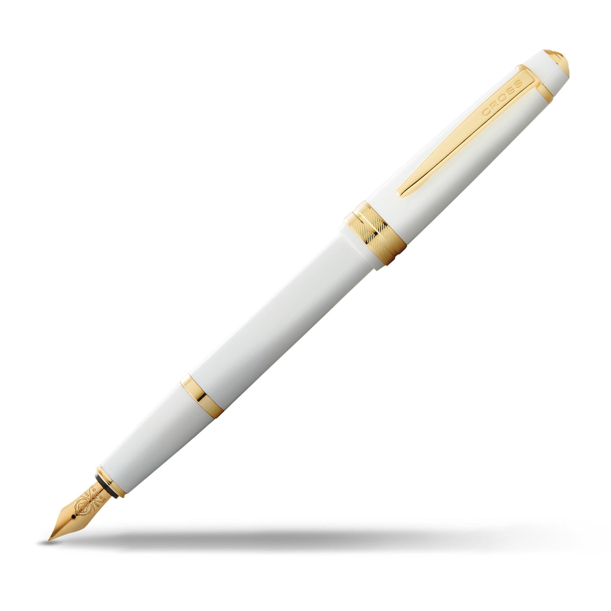 Cross Bailey Light Polished Burgundy Fountain Pen, Black Ink