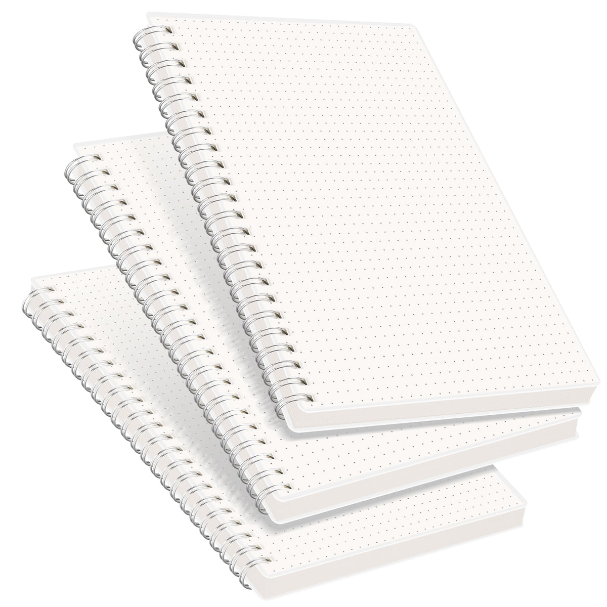 RETTACY Graph Grid Paper Notebook, 160 Pages per Pack, A5 (5.7'' × 8.3'')