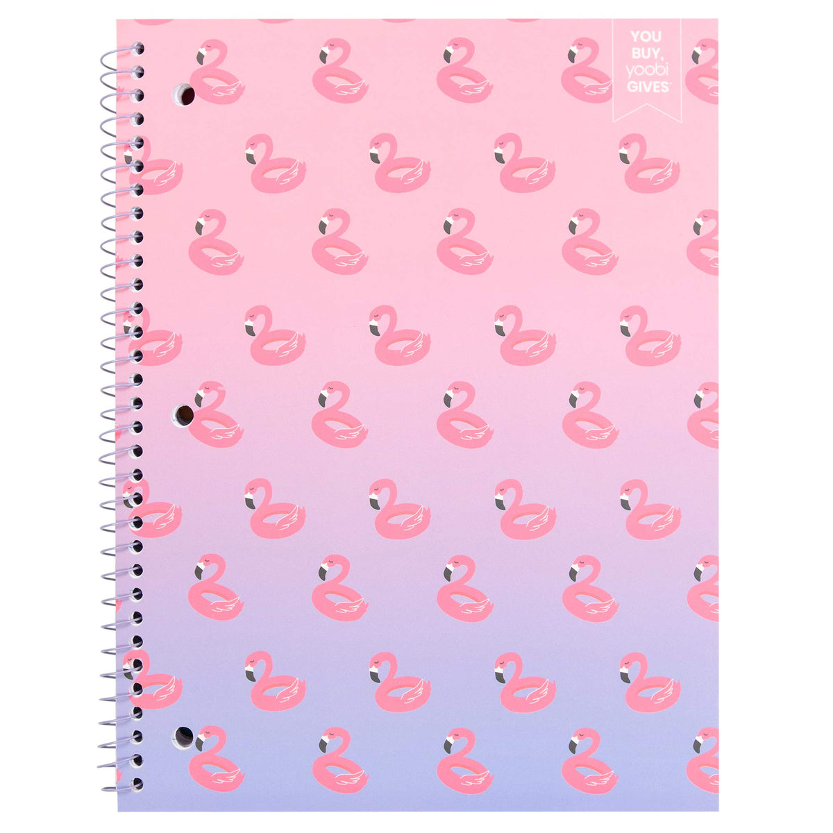Yoobi College Ruled Spiral Notebooks, 3-Pack, Celestial, 150 Sheets