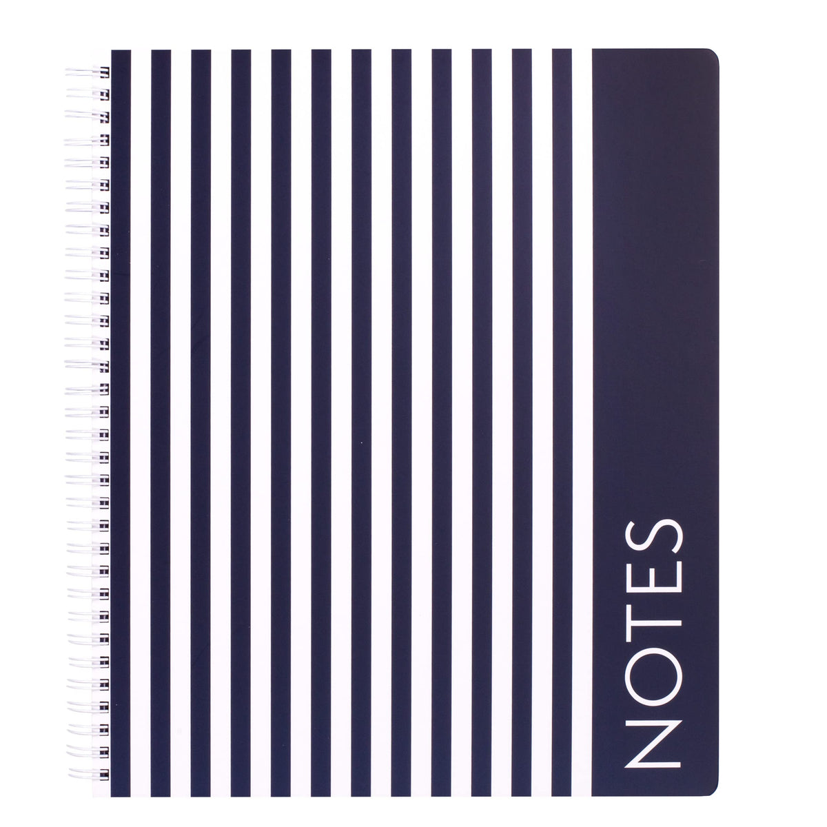 Steel Mill & Co. Cute Floral Large Spiral Notebook, Orange Flower