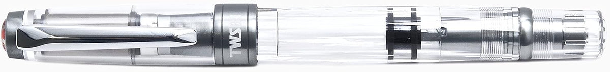 TWSBI Diamond 580ALR Nickel Gray Fountain Pen Nib M