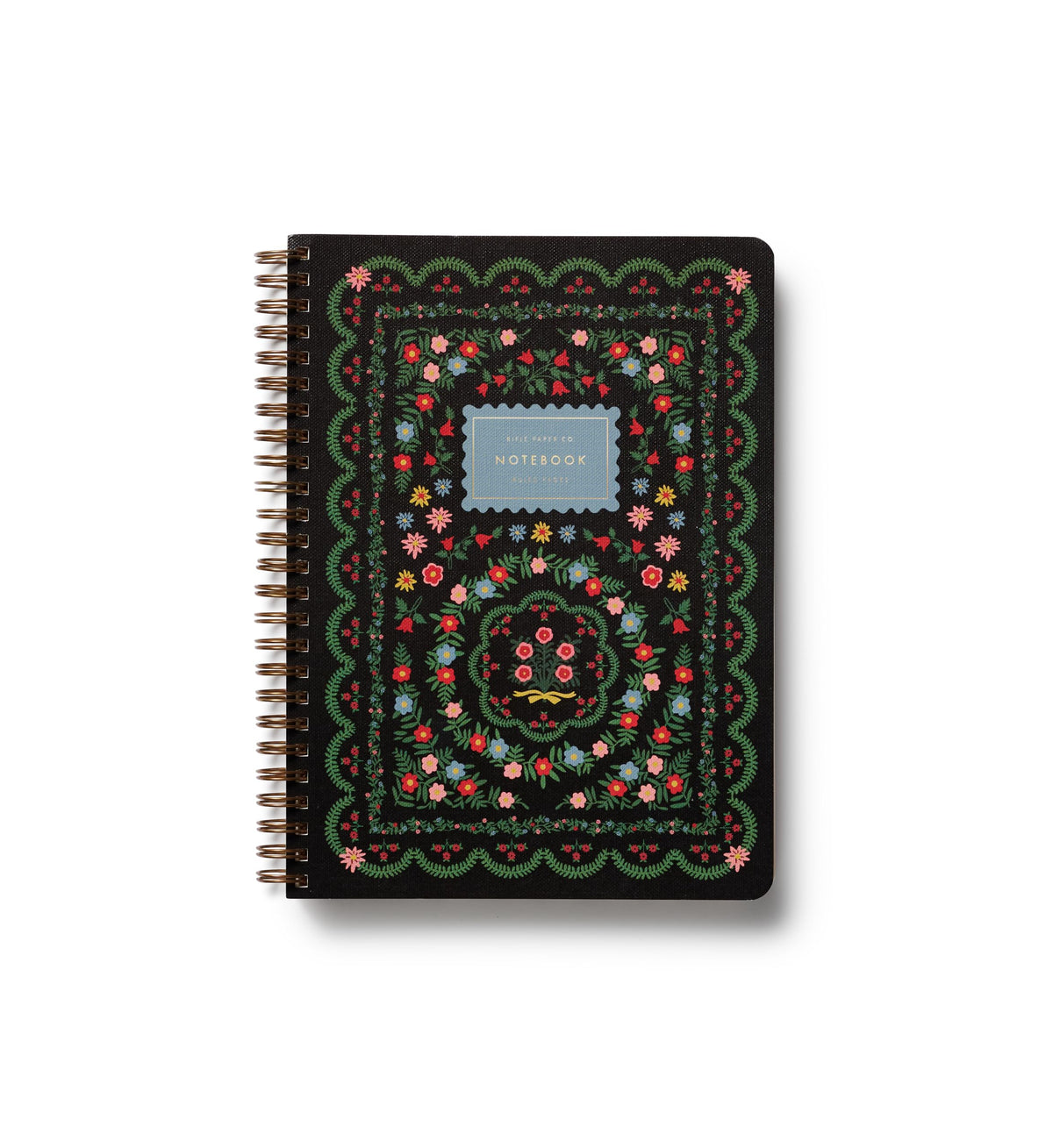 RIFLE PAPER CO. Curio Spiral Notebook with Full-Color Illustration
