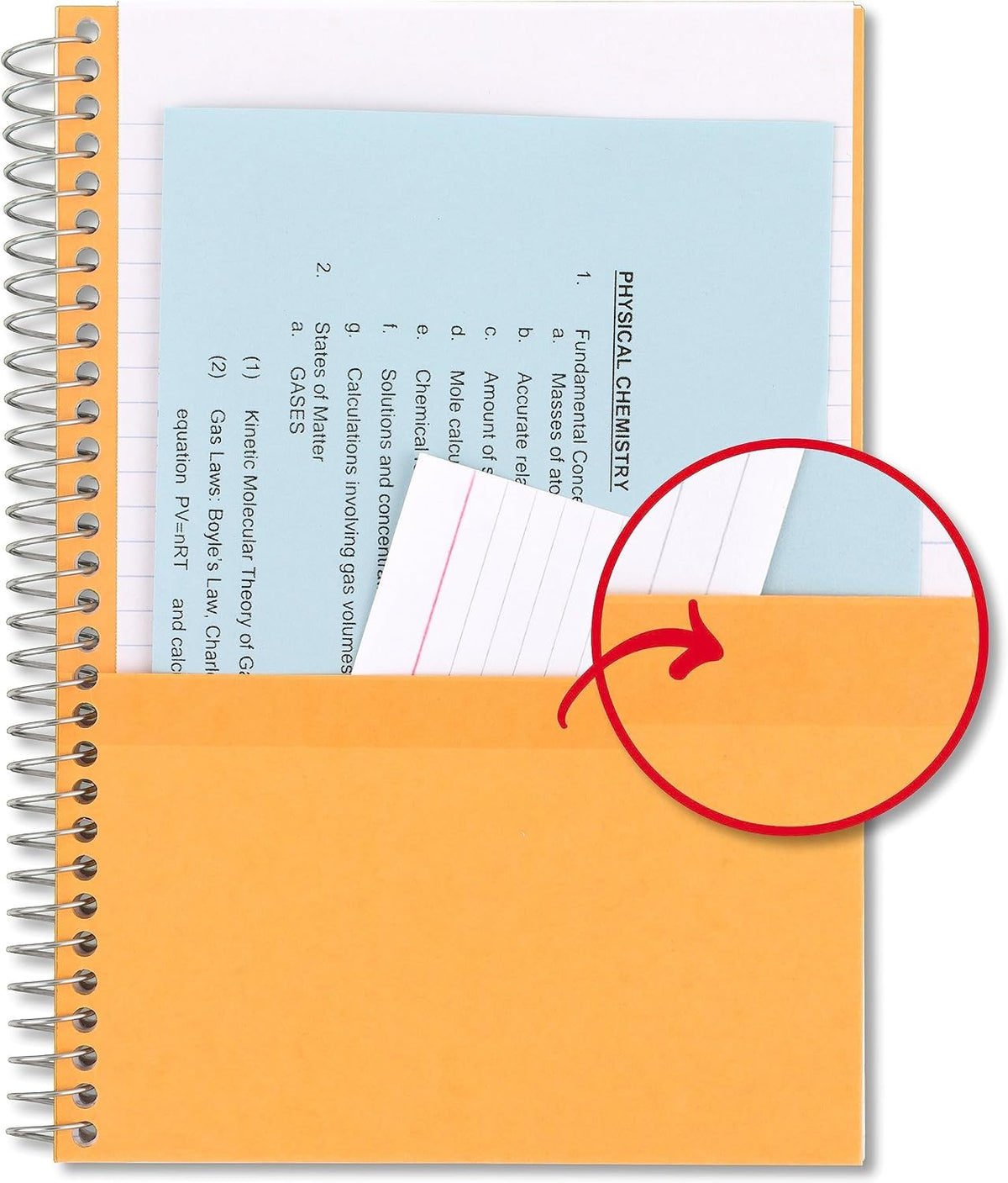 Five Star Spiral Notebooks, 2 Subject, College Ruled Paper, 100 Sheets, 9-1/2" x 6", Colors Selected For You, 3 Pack (73521)
