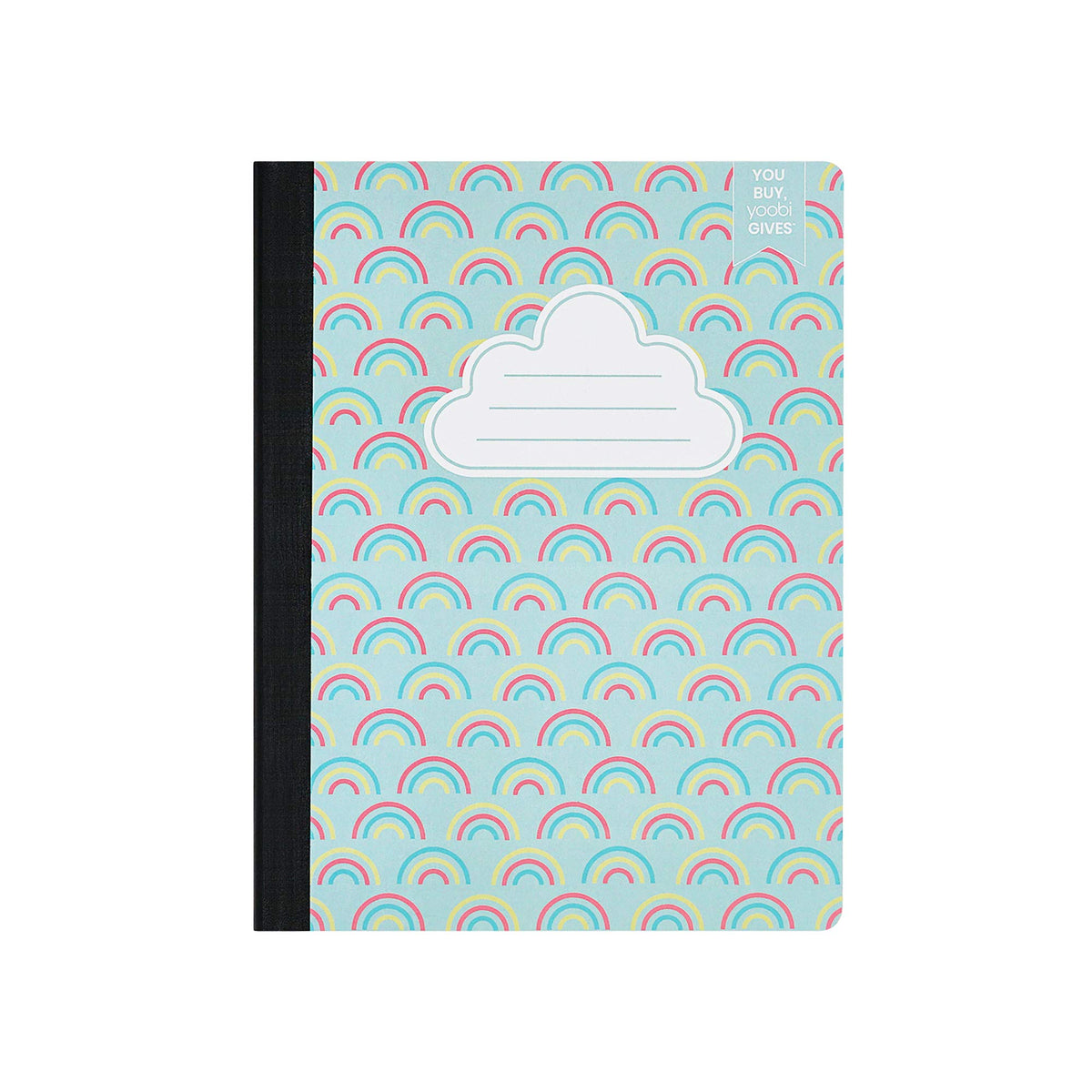 Yoobi College Ruled Spiral Notebooks, 3-Pack, Celestial, 150 Sheets