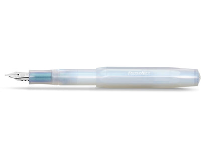 Kaweco LUNAR SPORT Fountain Pen Light Green I Premium Reservoir Pen with Steel Nib for Ink Cartridges 13 cm I Nib: B (Broad)