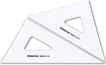 Staedtler 964 30 Triangular Ruler Drafting Set Mars 11.8 inches (30 cm)