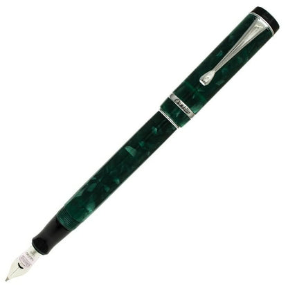 Conklin Duragraph Fountain Pen Ice Blue - Fine Nib, Elegant Writing Instrument with Cool Blue Finish