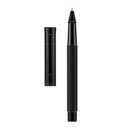 Asvine Black Forest Fountain Pen Fine Nib, Ink Cartridge Not Included, Classic Design with Converter and Metal Pen Case Set
