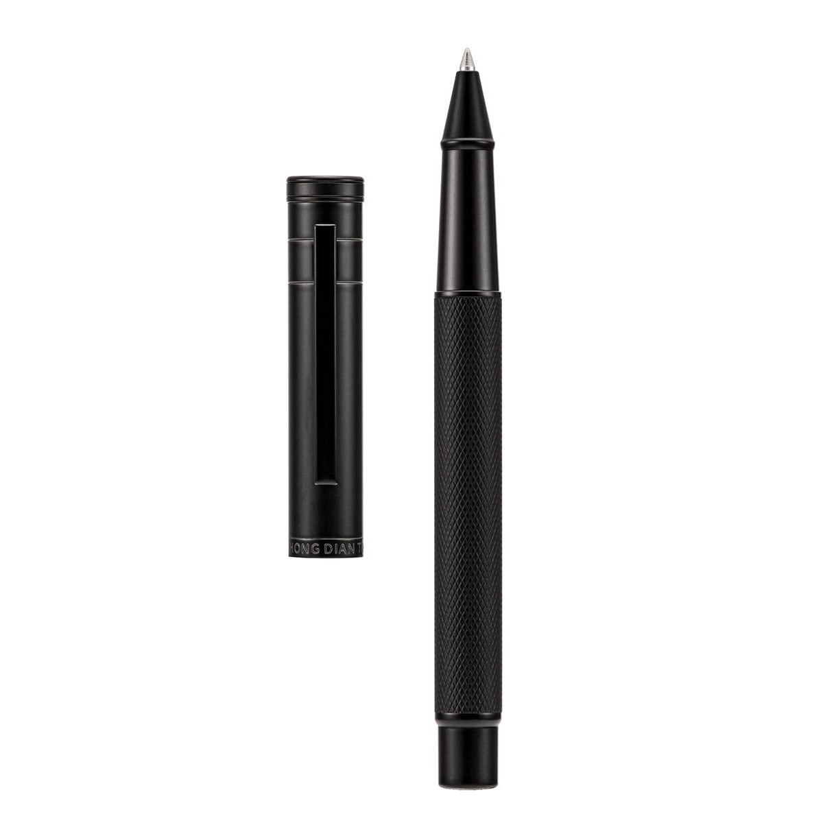 Asvine Dark Green Forest Fountain Pen Extra Fine Nib Classic Design with Converter and Metal Pen Case Set