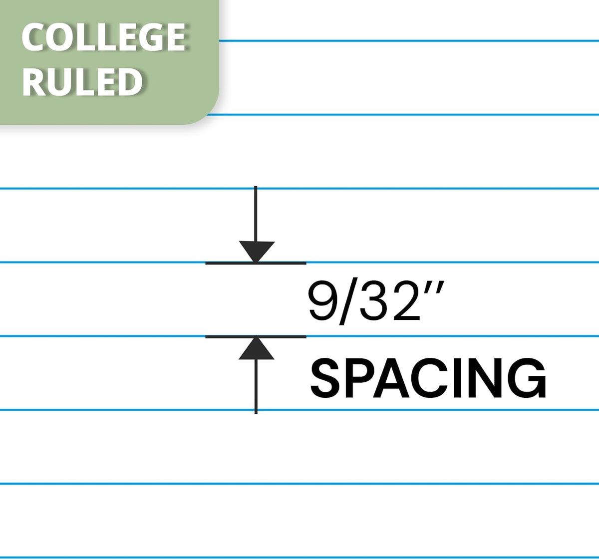 ONAVIA 1 Subject Spiral Notebook College Ruled Bulk, 140 Pages, Assorted