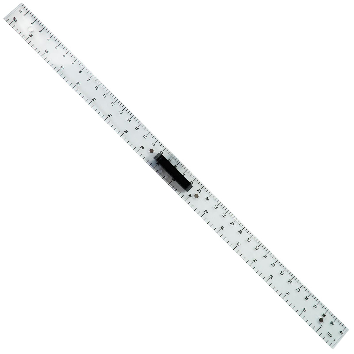 Magnetic Triangular Scale Ruler Set Drafting Tools Mathematics Protractor Pencil Compass, Math Geometry Classroom Teaching Measurement Set Oversized Ruler (4-pcs Ruler Compass Protractor)