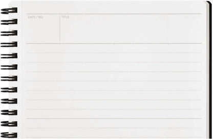 Maruman Mnemosyne Spiral Notebook, A4, 8.27"x11.69", 7mm College Ruled