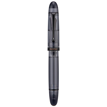 Asvine V800 Fountain Pen – Vacuum Filling System with Large Ink Capacity – Smooth Number 8 Fine Nib with Gift Case and Wrench- Green Acrylic