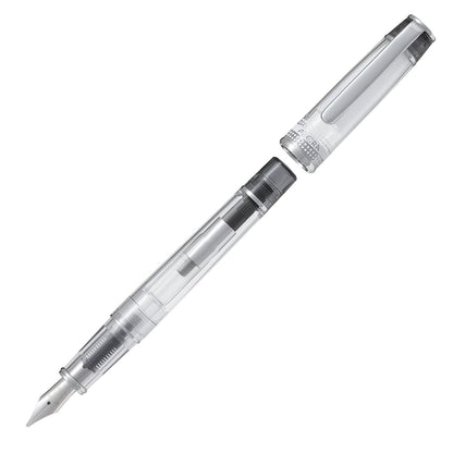 PILOT PRERA Fountain Pen, Color Matching, CM Calligraphy, Transparent Black, PFPR1TBCM