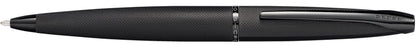 Cross ATX Sandblasted Dark Blue Fountain Pen, Fine Nib, Black Ink