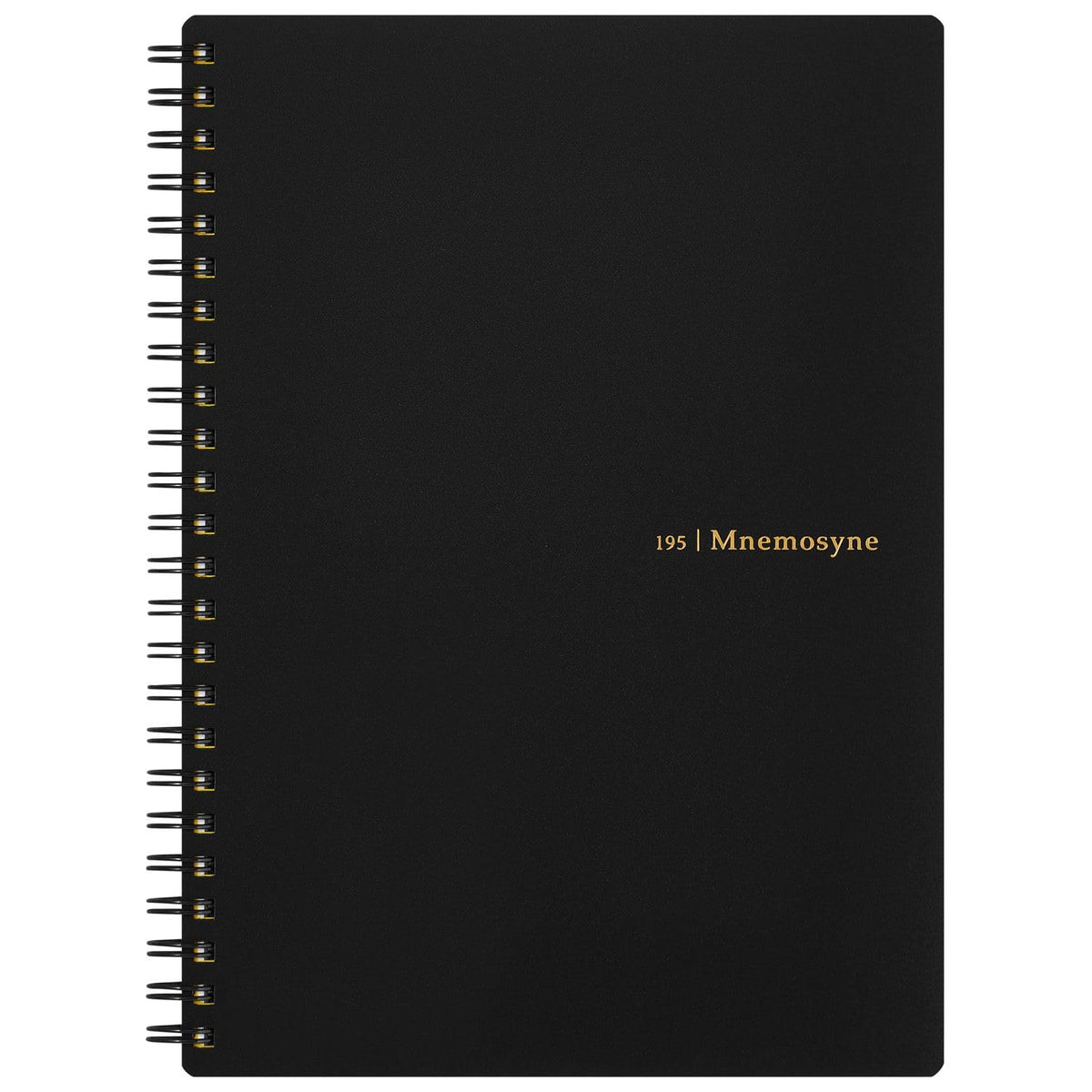 Maruman Mnemosyne Spiral Notebook, A4, 8.27"x11.69", 7mm College Ruled