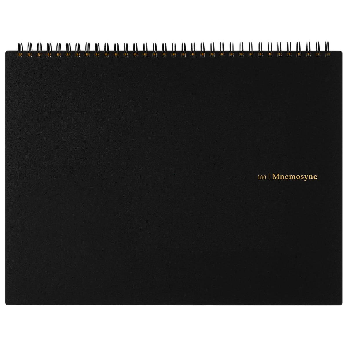 Maruman Mnemosyne Spiral Notebook, Horizontal A3, 11.69"x16.54", 5mm Grid