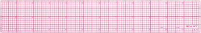 Westcott 8ths Graph Transparent Beveled Edge Ruler, Zero Centering Scale, Durable Laminated Finish,12-Inch, Measuring Tool for School, Office, Drafting, Sewing, Engineering, School Supplies, 12 Pack