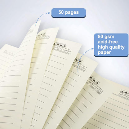 Epakh 18 Pack A5 Spiral Notebooks Ruled, Kraft Hardcover, 5.5 X 8.3 Inch