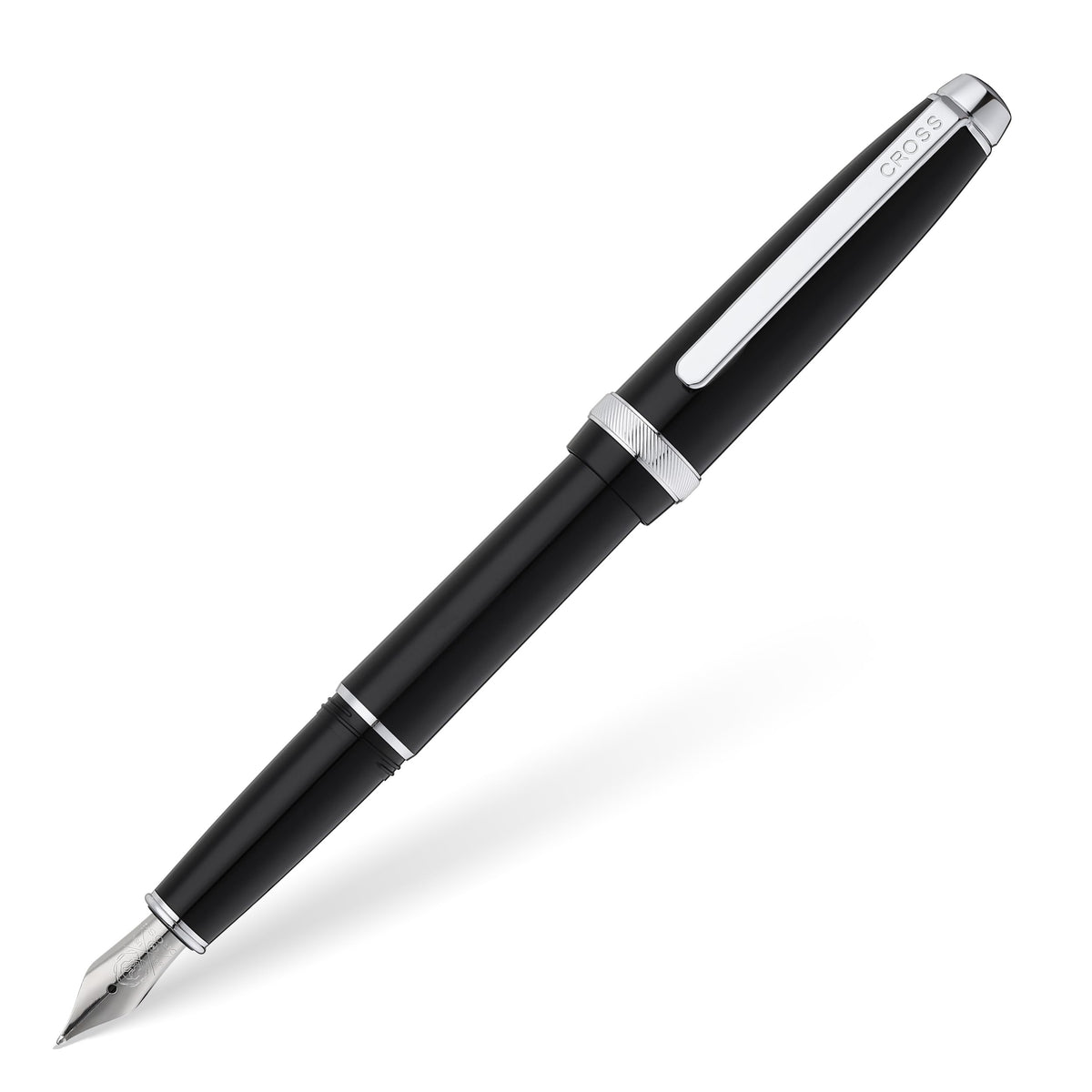 Cross Bailey Light Polished Burgundy Fountain Pen, Black Ink