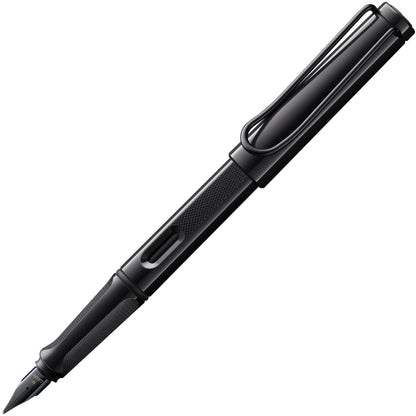 LAMY safari yellow - Fountain Pen with ergonomic grip & polished steel nib in size M - ideal for any Writing & Calligraphy - including LAMY T 10 blue cartridge - Right-Handed