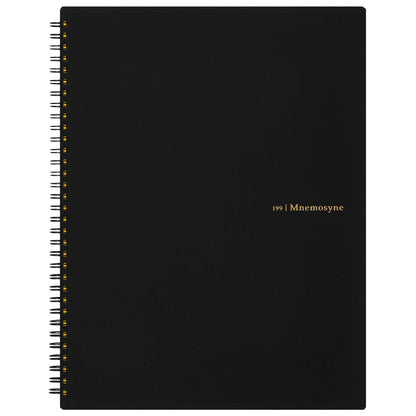 Maruman Mnemosyne Spiral Notebook, A4, 8.27"x11.69", 7mm College Ruled