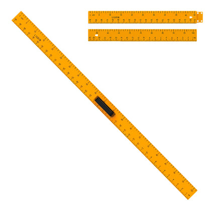 39 Inch Strong Magnetic Straight Ruler and Protractor Geometry Teaching Kit