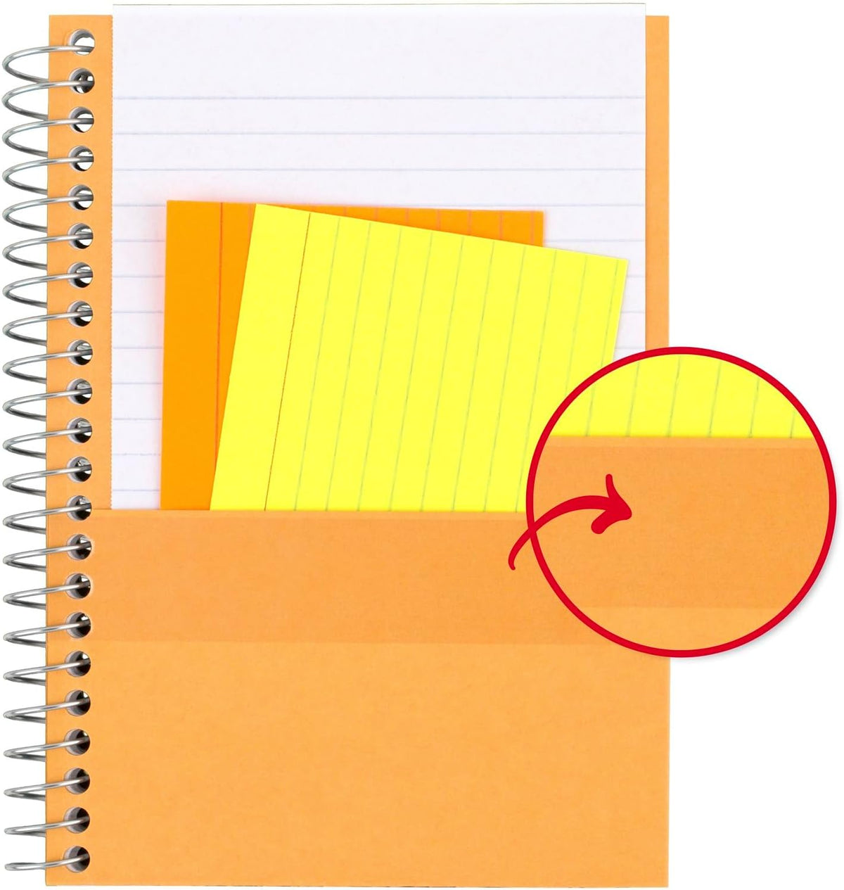 Five Star Personal Spiral Notebook, 1 Subject, College Ruled Paper, 7" x 4-3/8", Small Size, 100 Sheets, Tidewater Blue (45484AA4)