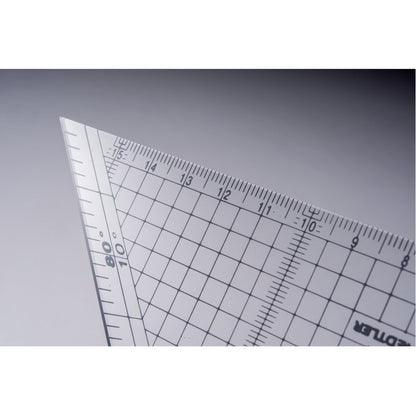 STAEDTLER 966 30 Triangle Ruler Drawing Set for Layout 11.8 inches (30 cm)
