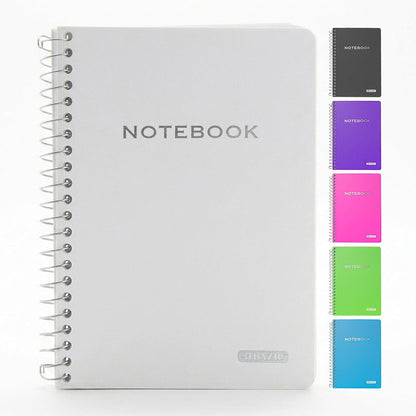 BAZIC PRODUCTS College-Ruled Personal Assignment Notebook, 5x7, 6-Set