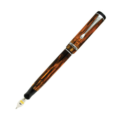 Conklin Duragraph Fountain Pen Ice Blue - Fine Nib, Elegant Writing Instrument with Cool Blue Finish