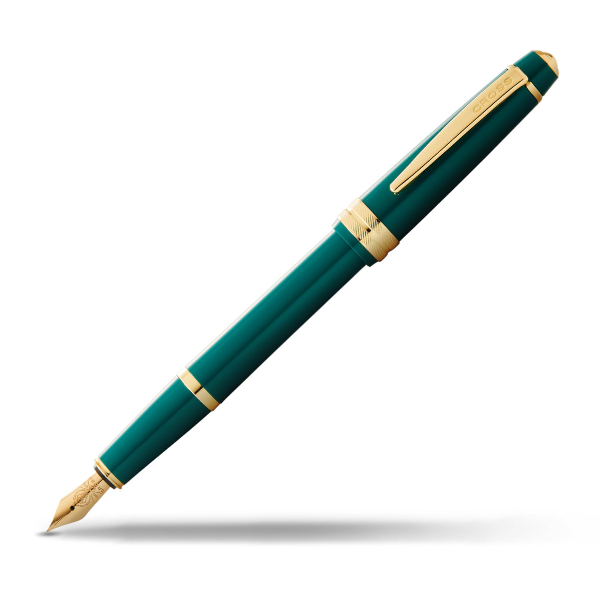 Cross Bailey Light Polished Burgundy Fountain Pen, Black Ink