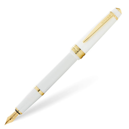 Cross Bailey Light Polished Burgundy Fountain Pen, Black Ink