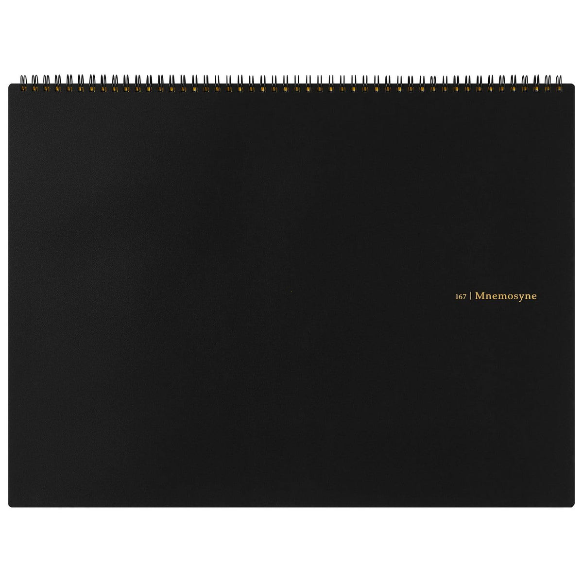 Maruman Mnemosyne Spiral Notebook, Horizontal A3, 11.69"x16.54", 5mm Grid