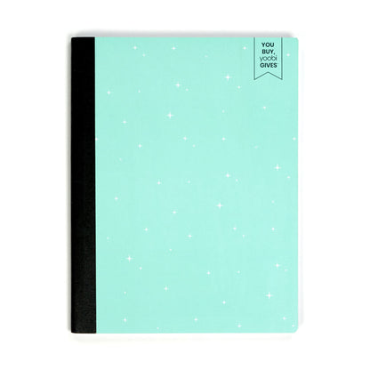 Yoobi College Ruled Spiral Notebooks, 3-Pack, Celestial, 150 Sheets