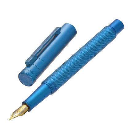 Asvine Black Forest Fountain Pen Fine Nib, Ink Cartridge Not Included, Classic Design with Converter and Metal Pen Case Set