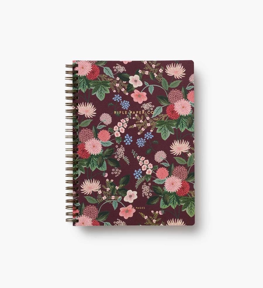 RIFLE PAPER CO. Curio Spiral Notebook with Full-Color Illustration