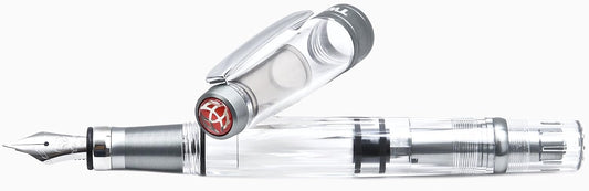 TWSBI Diamond 580ALR Nickel Gray Fountain Pen Nib M